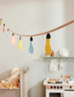 Outlet Kid's Concept Guirlande af stof - Lyskæde 3,5 meter