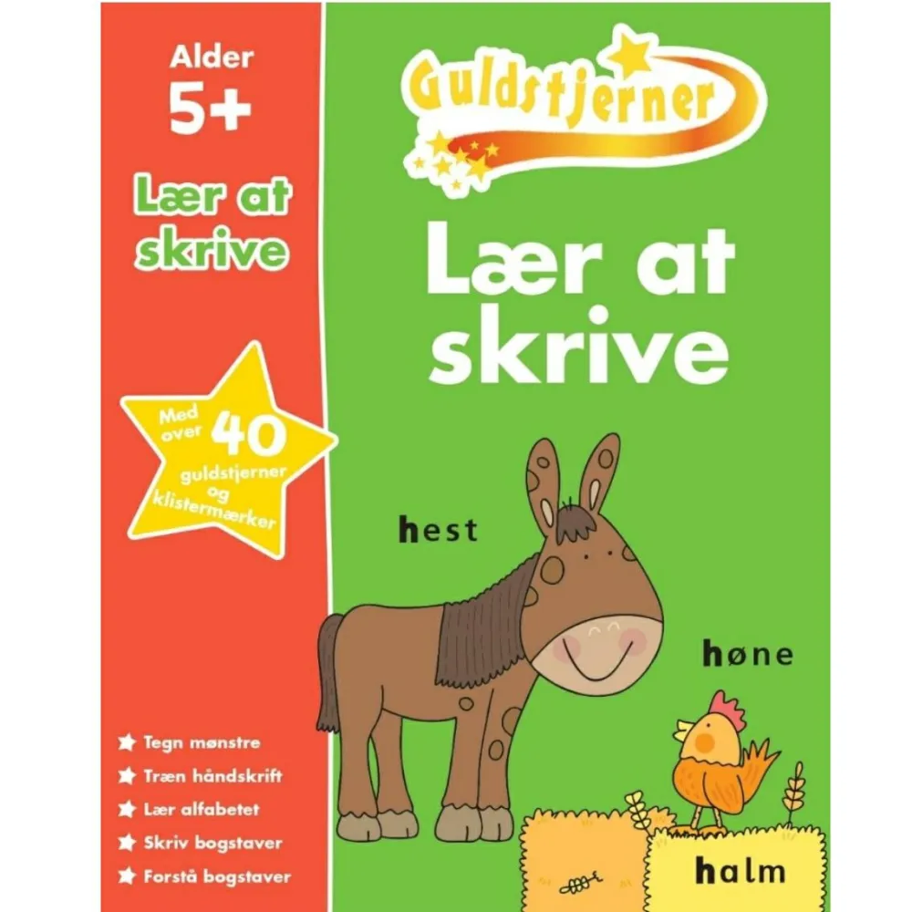 Guldstjerner - Lær at skrive