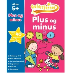Clearance Guldstjerner - Plus og minus