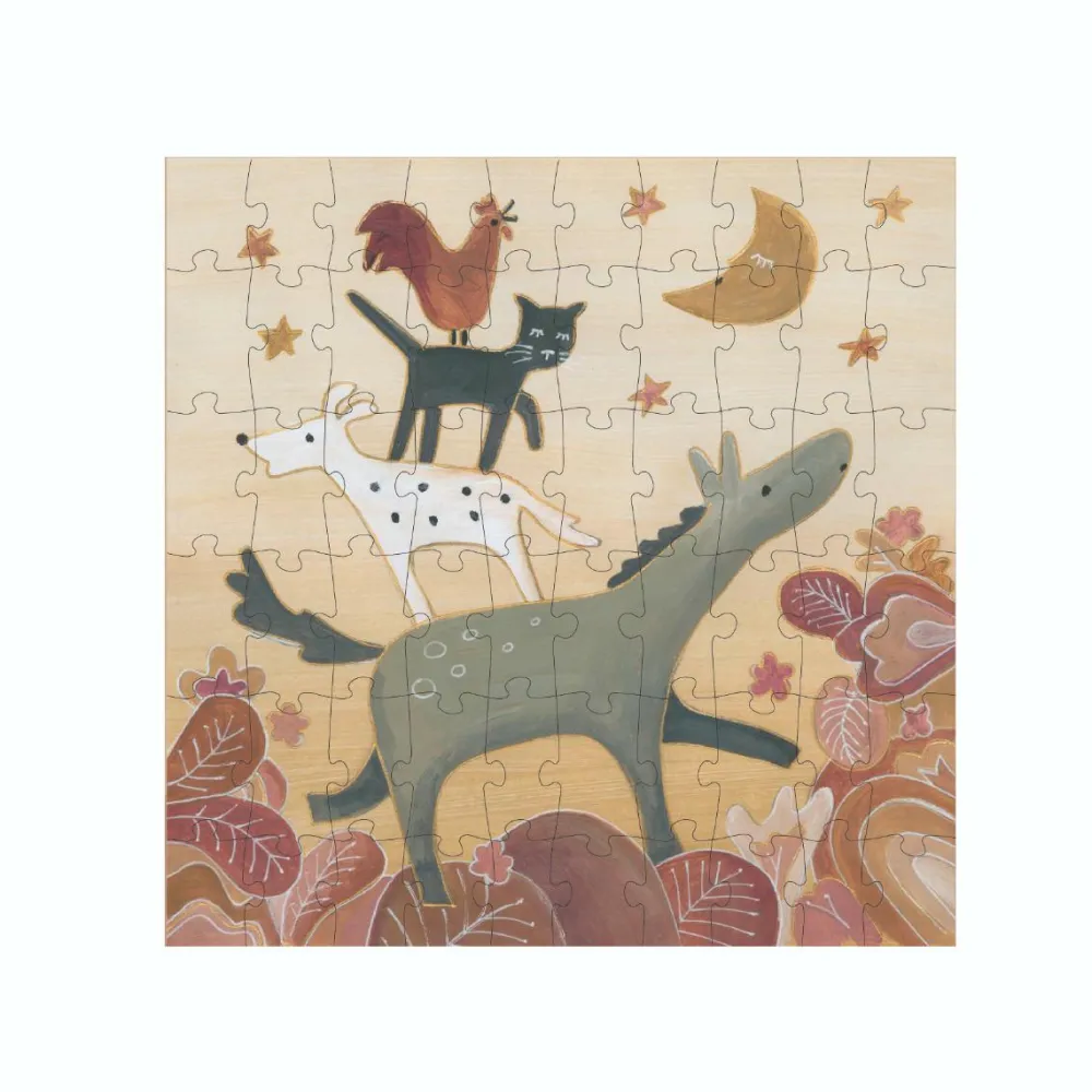 Outlet Egmont Toys Gulvpuslespil m. 60 brikker - Stadsmusikanterne ..