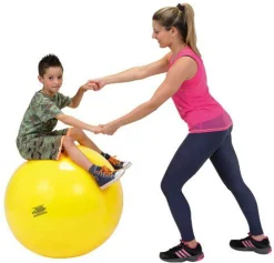 New Gymnastikbold 75 cm gul