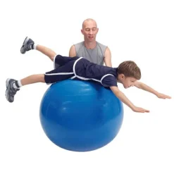 Best Gymnastikbold 65cm blå