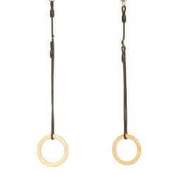 Clearance DICE Gymnastikringe Ø14,5 cm (sort reb)