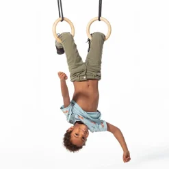 Clearance DICE Gymnastikringe Ø14,5 cm (sort reb)