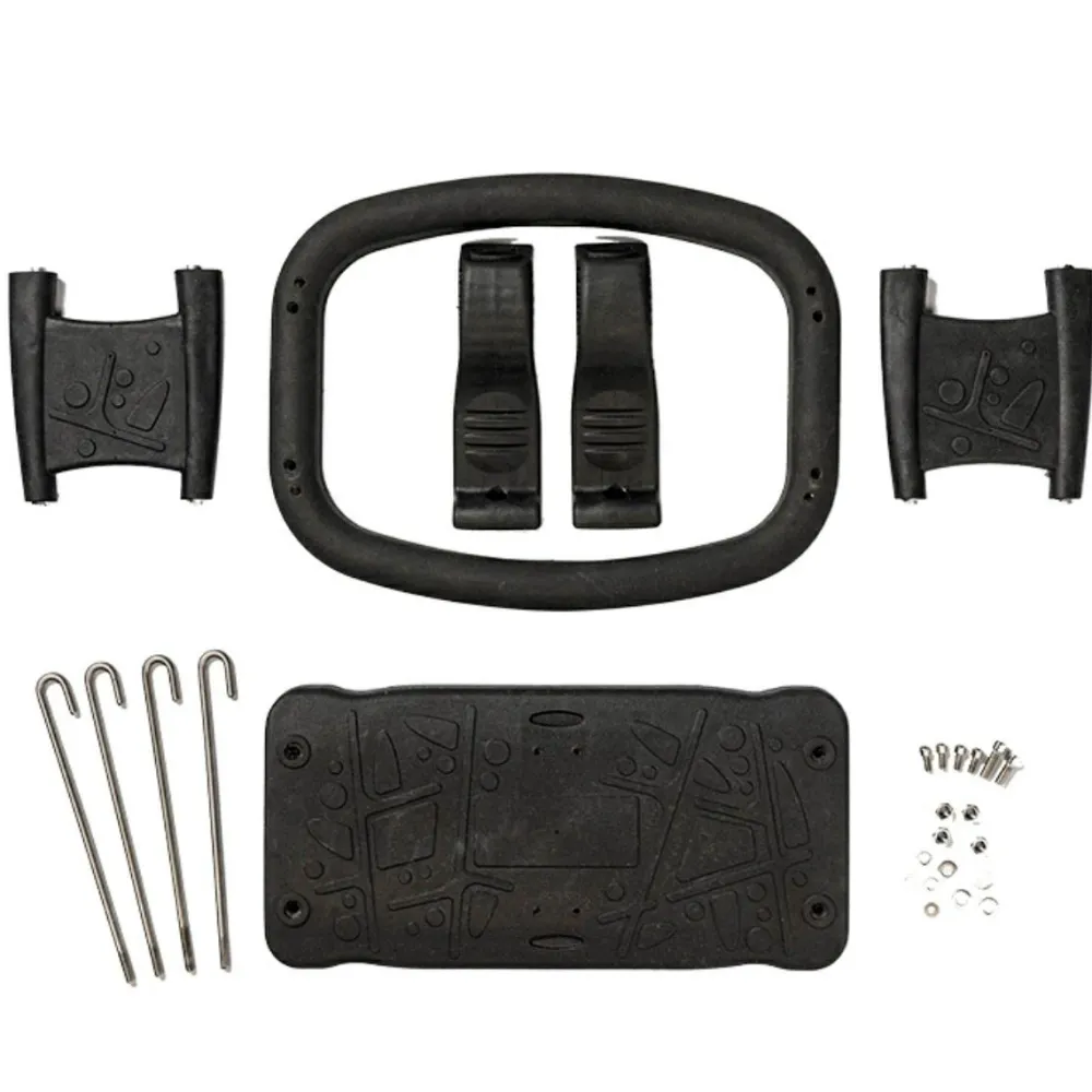 Gynge - Baby m. gummisæde - Sort