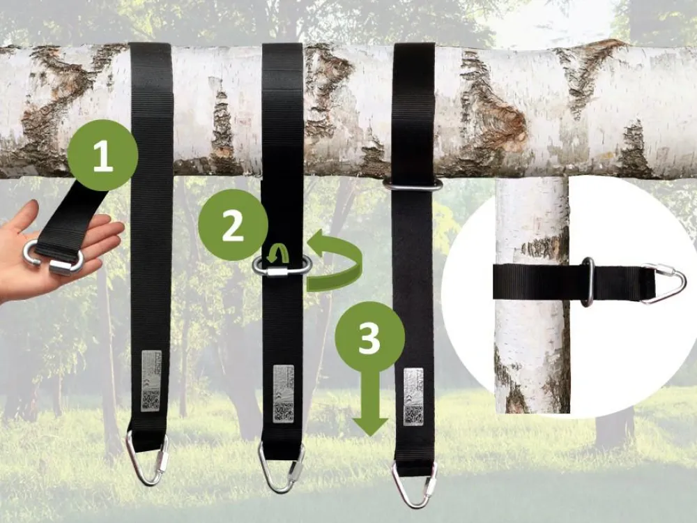 Sale Gyngeophæng til træ - Simpel 100 cm