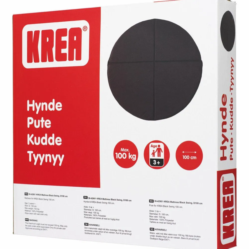 Hot KREA Gyngetilbehør - Hynde til rund gynge, Ø100 cm