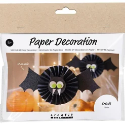 Discount Creativ Company Halloween-pose - Papir-flagermus, 2 stk