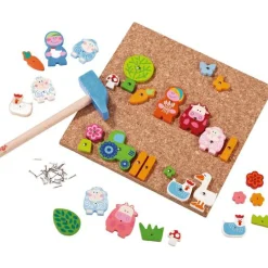 Outlet Haba Hammer & Søm bræt - Bondegårdssjov