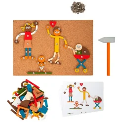 Sale small foot Hammer & søm bræt - Familieliv