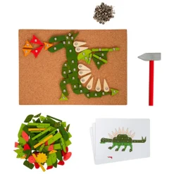 New small foot Hammer & søm bræt - Natur & væsner