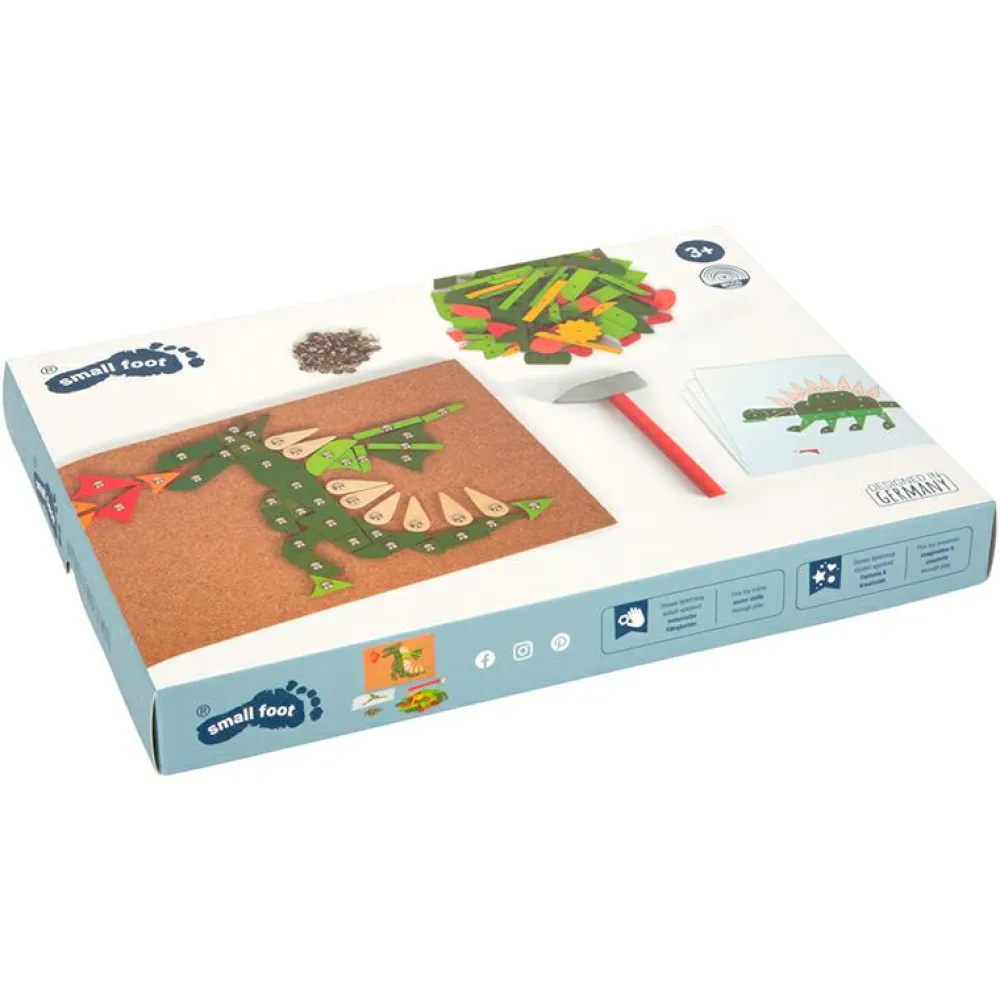 New small foot Hammer & søm bræt - Natur & væsner