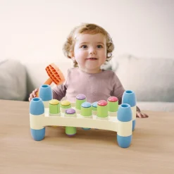 Clearance Quercetti Hammerbræt - Peggy Pastel