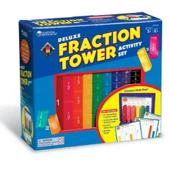 New Learning Resources Hands-on brøker - Brøk Tårne