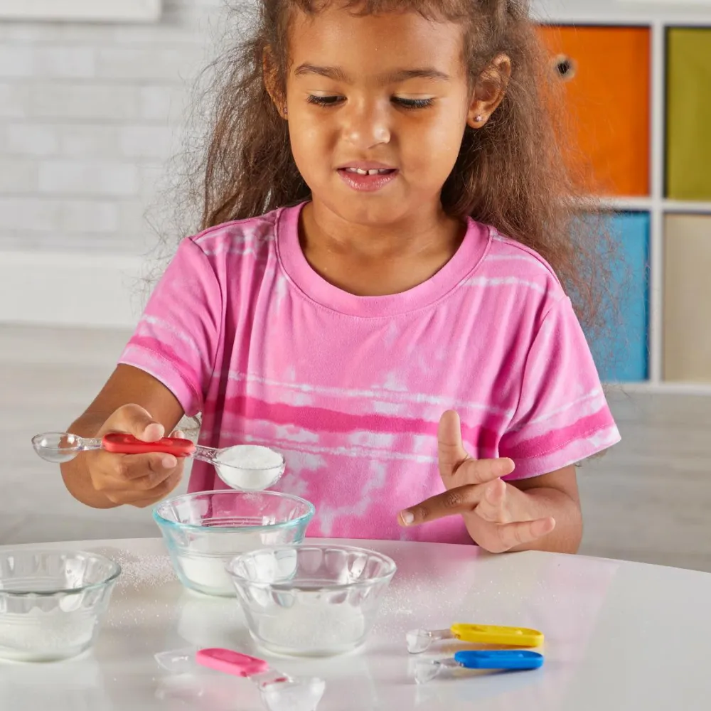 Sale Learning Resources Hands-on brøker - Måleskeer, 4 dele