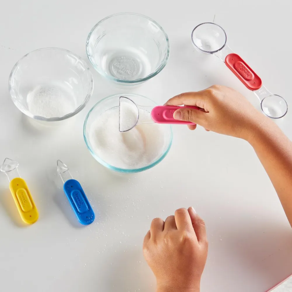 Sale Learning Resources Hands-on brøker - Måleskeer, 4 dele