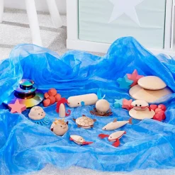 Clearance tickit® Havdyr - Træfigurer, 10 stk