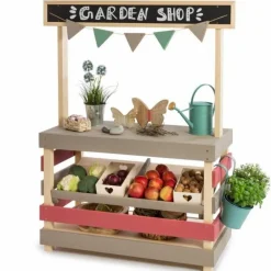 MUDDY BUDDY® Haveleg - Markedsbod, Grå/rosa