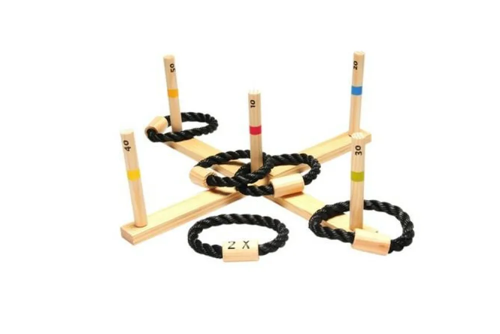 Outlet BS Toys Havespil - Ringspil i træ