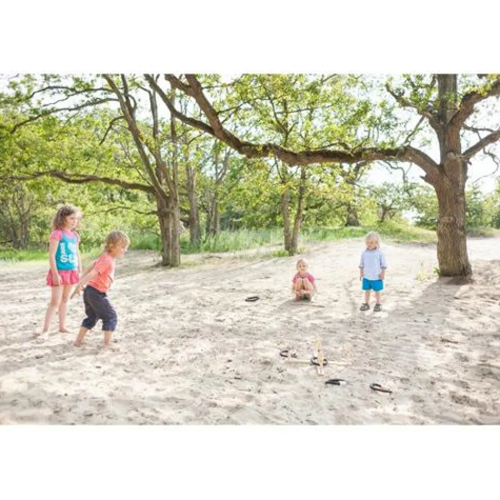 Outlet BS Toys Havespil - Ringspil i træ