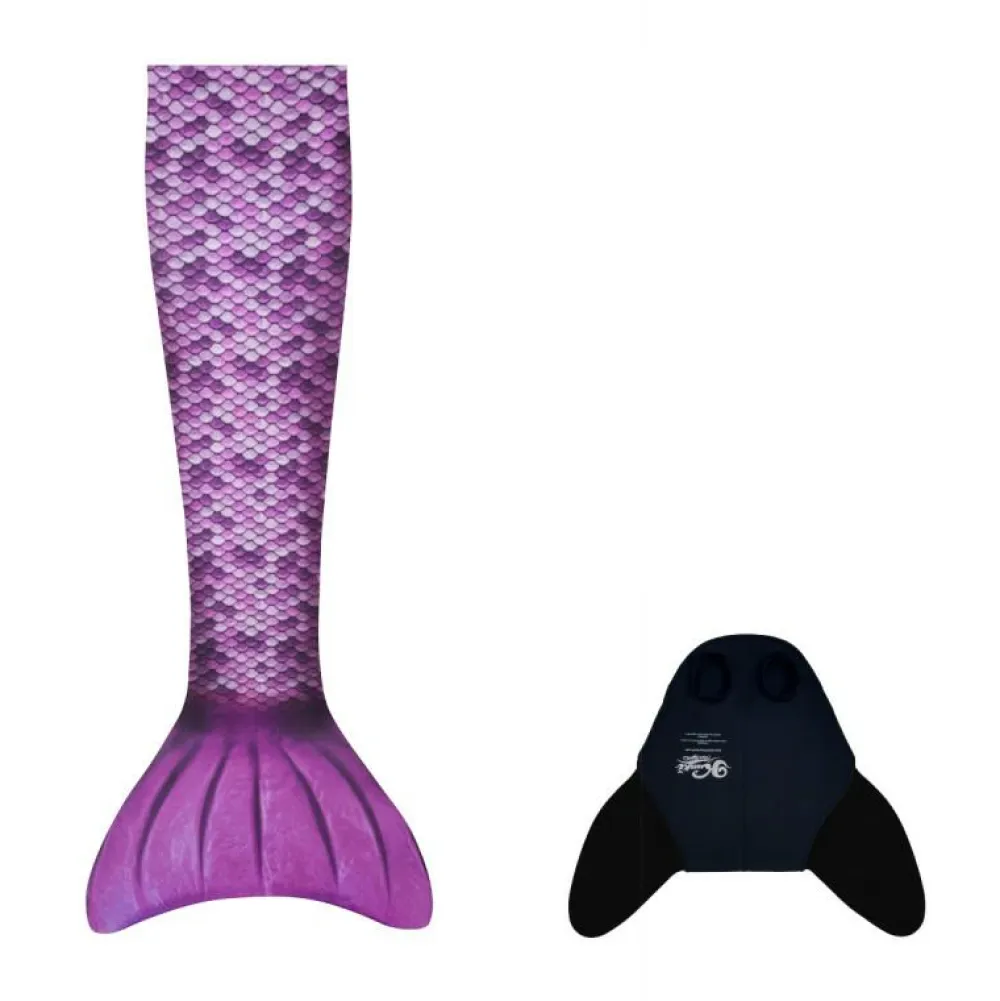 Online Havfruehale - Hale + monofinne, Lilla (M + L)