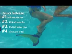 Outlet Fin Fun Havfruehale - Hale + monofinne, SeaDragon