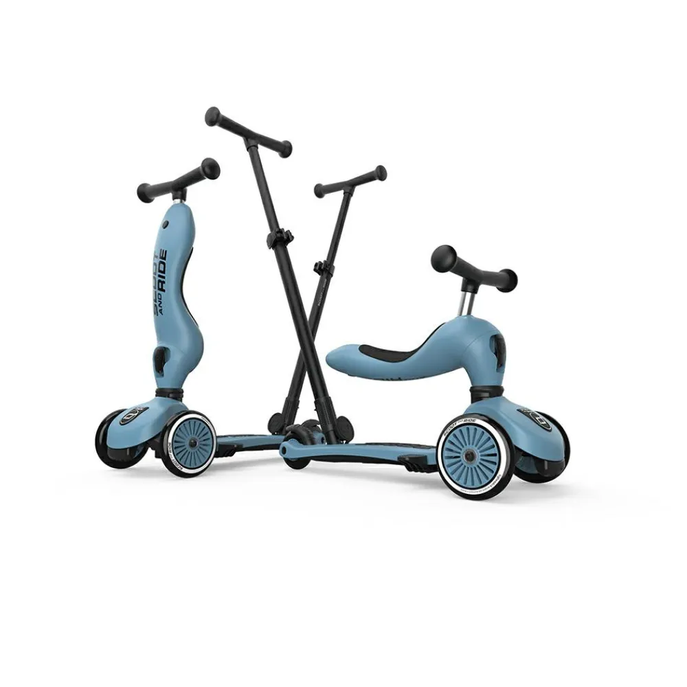 Best Scoot & Ride Highwaykick 1 Push and Go - Steel