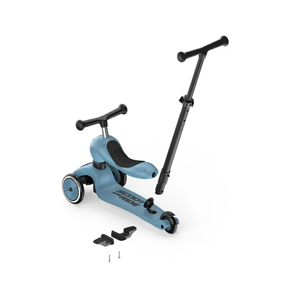 Best Scoot & Ride Highwaykick 1 Push and Go - Steel