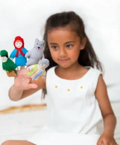 Discount oscar&ellen Historiepose i stof - Rødhætte & Ulven