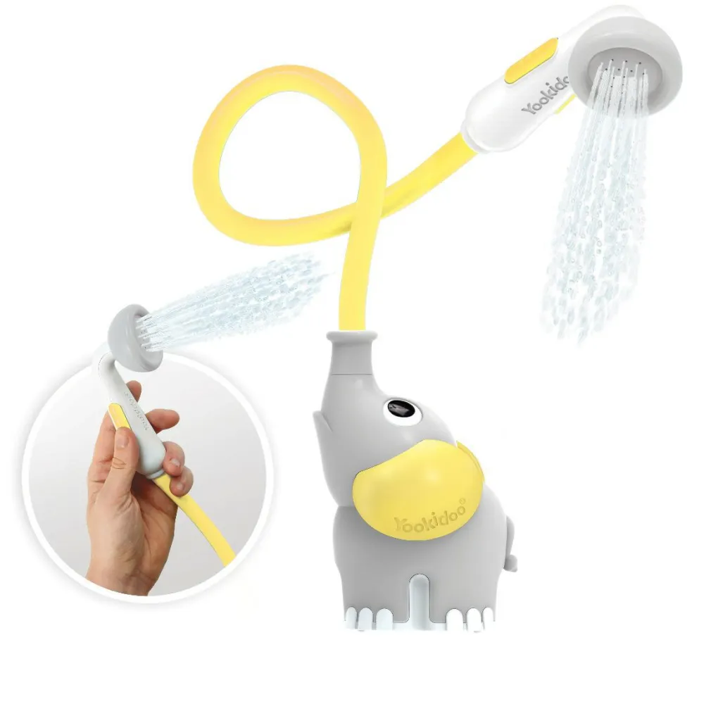 Online Yookidoo Håndbruser, batteridrevet - Elefant, gul