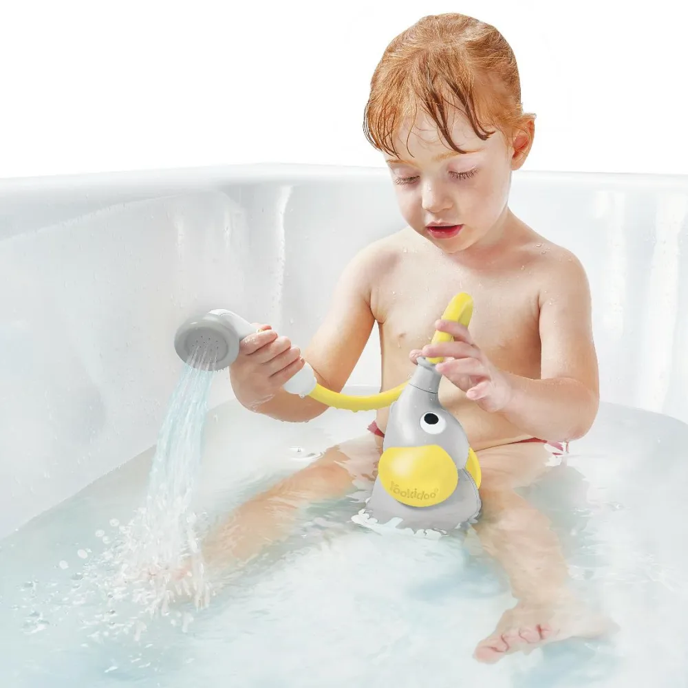 Online Yookidoo Håndbruser, batteridrevet - Elefant, gul