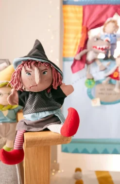 Sale Haba Hånddukke 39 cm - Heksen Hella