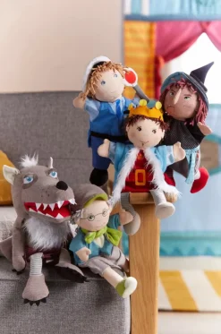 Clearance Haba Hånddukke 37 cm - Ulven Grisbert