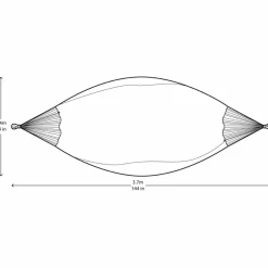 Sale Hængekøje dobbelt outdoor - Gateway Mist