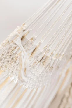 Discount La Siesta Hængekøje kingsize i økologisk bomuld - Latte