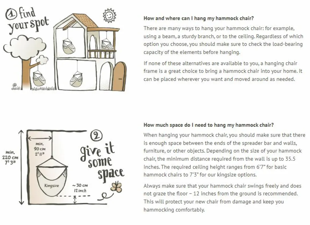 Sale La Siesta Hængekøjestol kingsize outdoor - Sea Salt