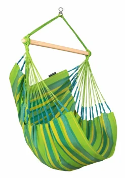 Discount La Siesta Hængekøjestol single outdoor - Lime