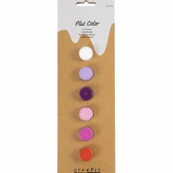 Sale Creativ Company Hobbymaling - Lilla/pink, 6 x 5 ml.