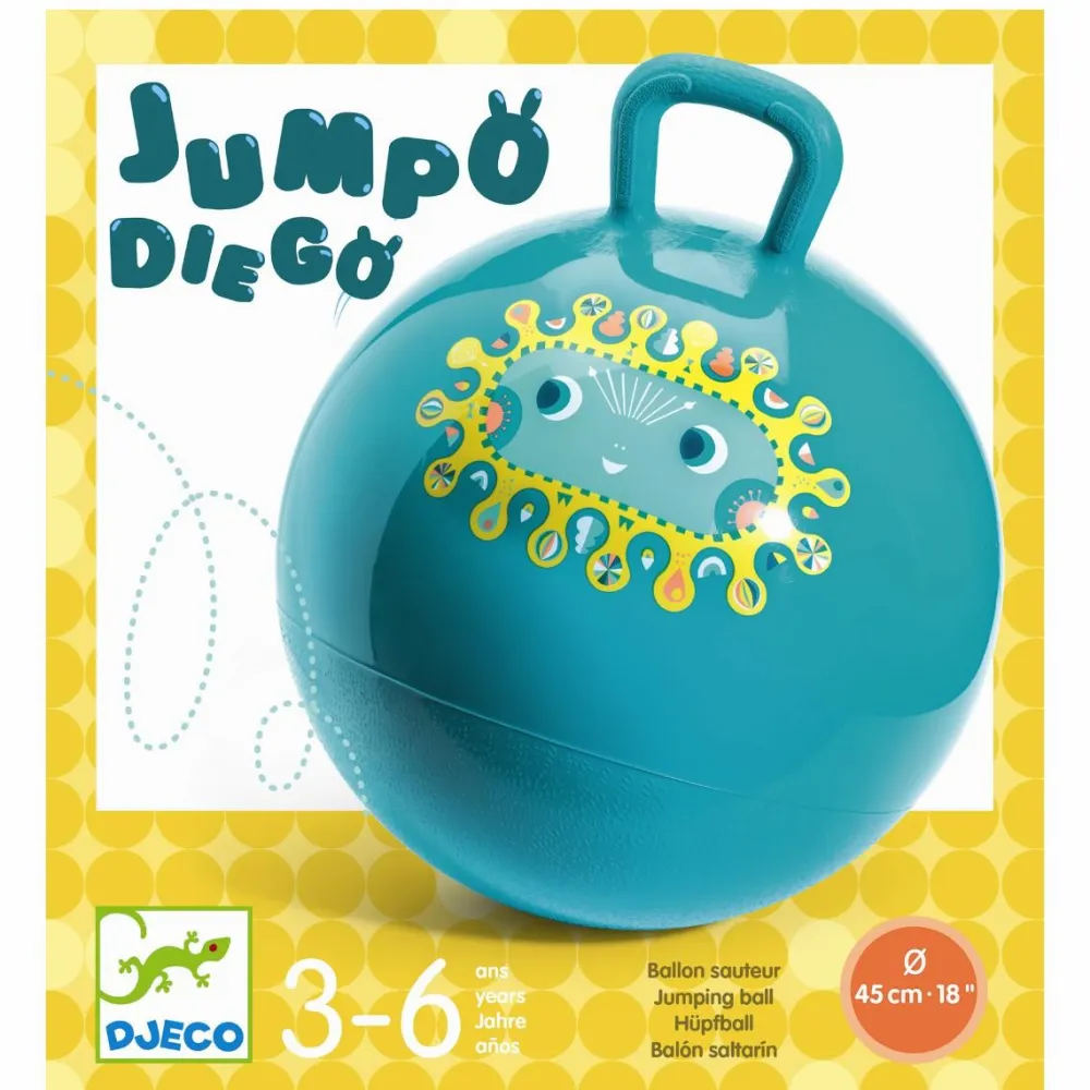 Clearance Djeco Hoppebold Ø45 cm - Diego