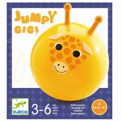 Hot Djeco Hoppebold Ø45 cm - Giraffen Gigi