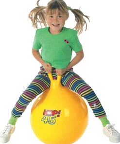 Discount Hoppebold 45cm gul