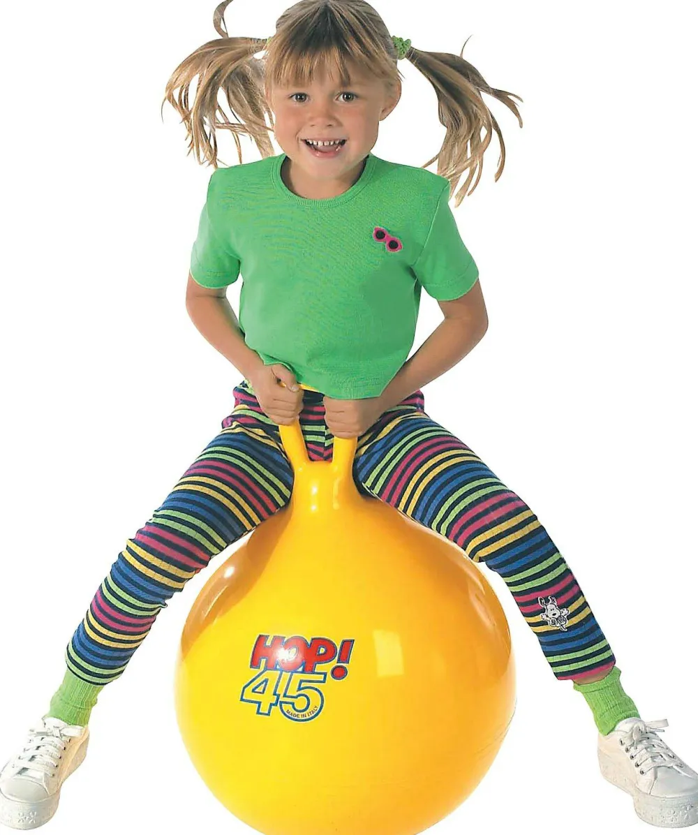 Discount Hoppebold 45cm gul