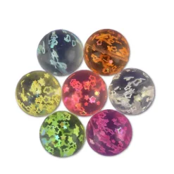 Online Hoppebolde Ø 3,2 cm - Stjerner, 7 stk