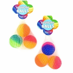 Online Hoppebolde Ø4,5 cm - Neon, 3 stk