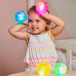 New tickit® Hoppebolde m. blinklys, 4 stk