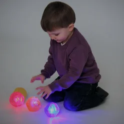 New tickit® Hoppebolde m. blinklys, 4 stk