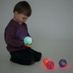 New tickit® Hoppebolde m. blinklys, 4 stk