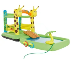 Hoppeborg m. badebassin - Giraf