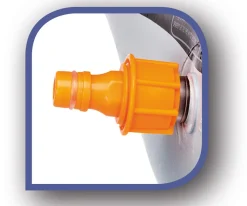 Hoppeborg m. badebassin - Giraf