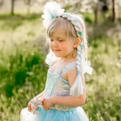 Clearance Great Pretenders Hårbøjle med fletning - Isprinsesse